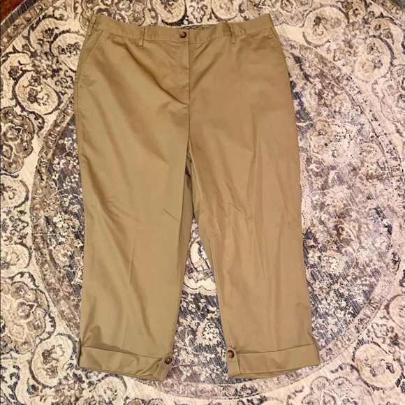 Lands End Womens Khaki Pants | Poshmark